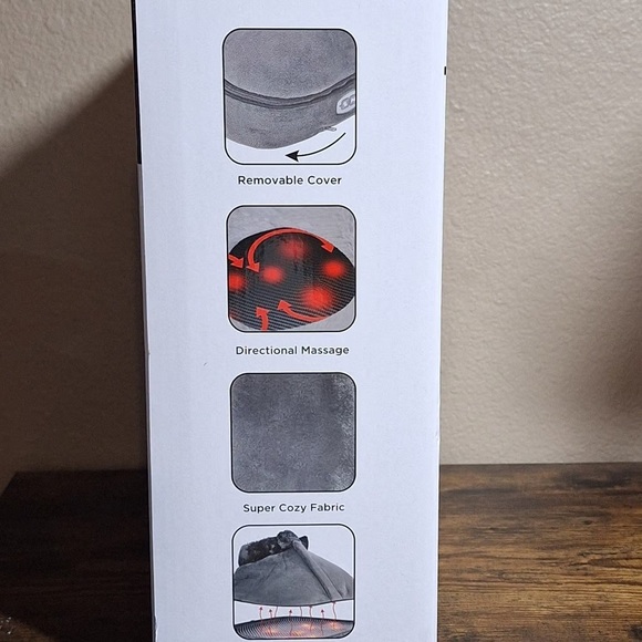 Trakk Shiatsu Foot and Back Heating Massager - Picture 8 of 13